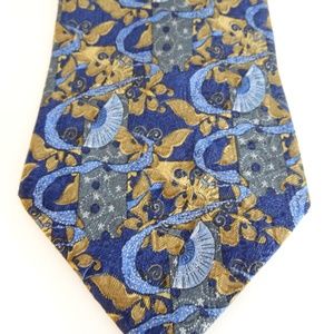Ermenegildo Zegna Italy 100% Silk Luxury Tie 59L